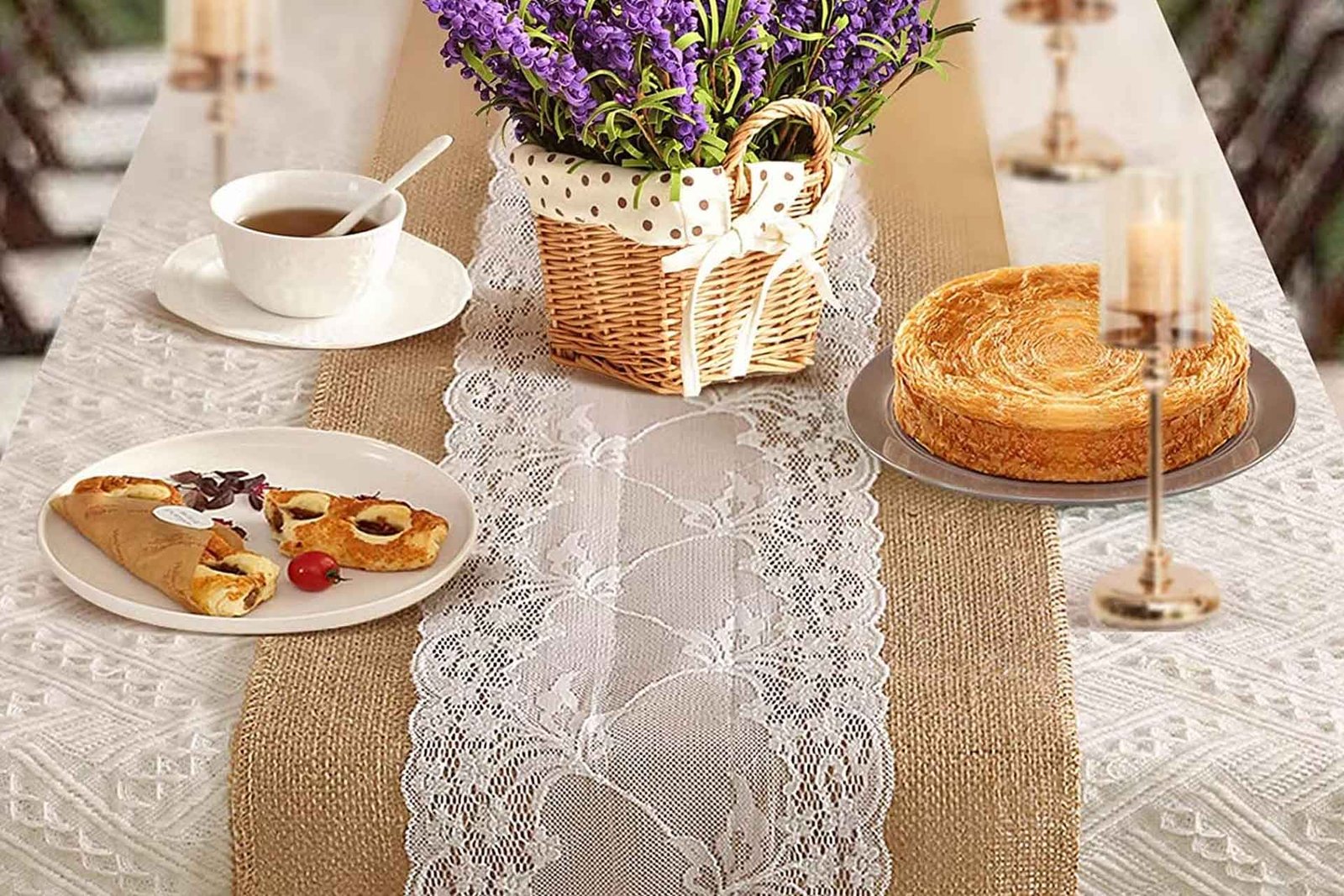 Burlap and Lace for Weddings