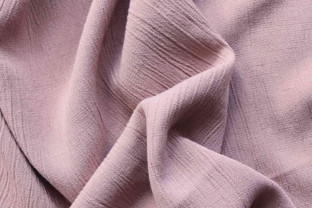 Linen viscose fabric
