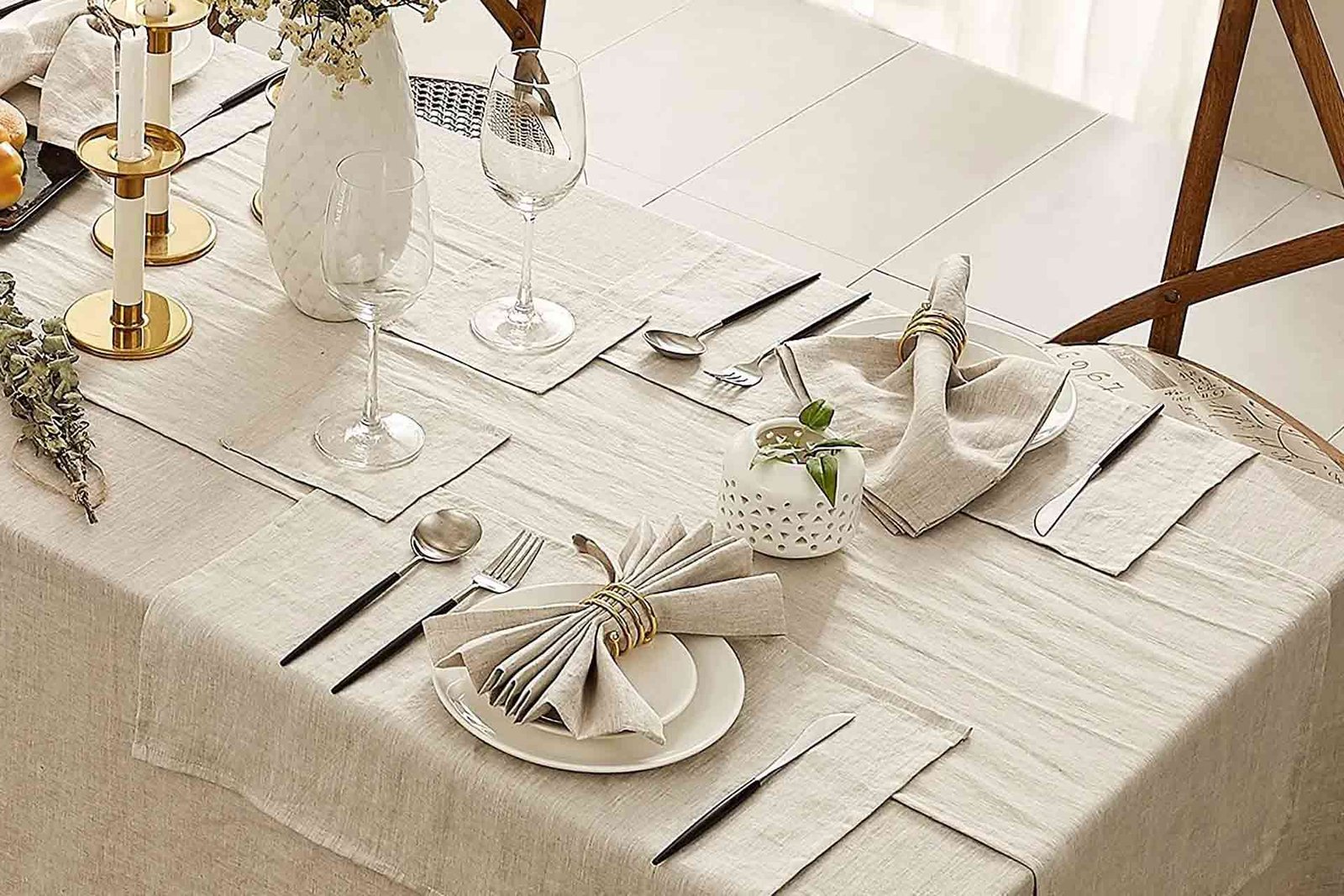 Pure Fabric Tablecloths
