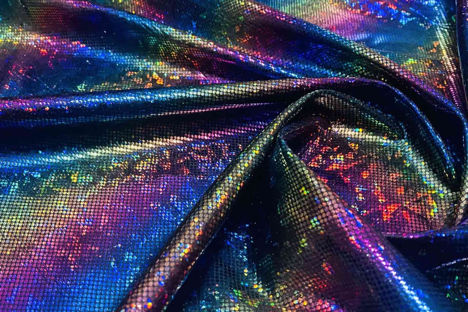 Rainbow Holographic Spandex