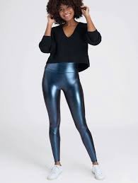 Spanx Liquid Leather Leggings