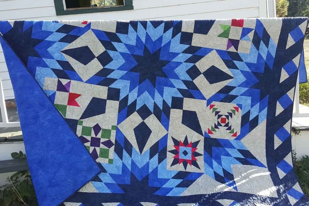 blazing star quilt pattern