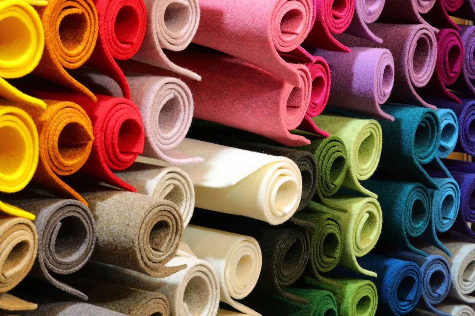 felt fabric by the yard