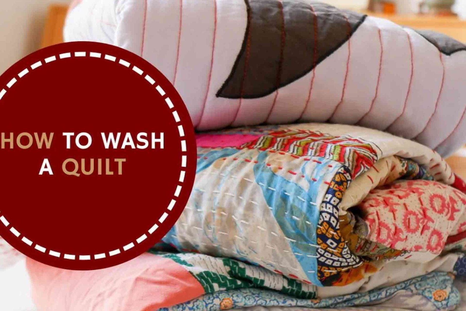 Quilt Care & Maintenance: How to Prevent Shrinkage and Fading how to wash a quilt