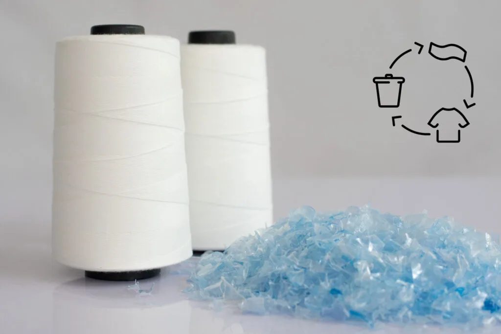 is polyester made of plastic