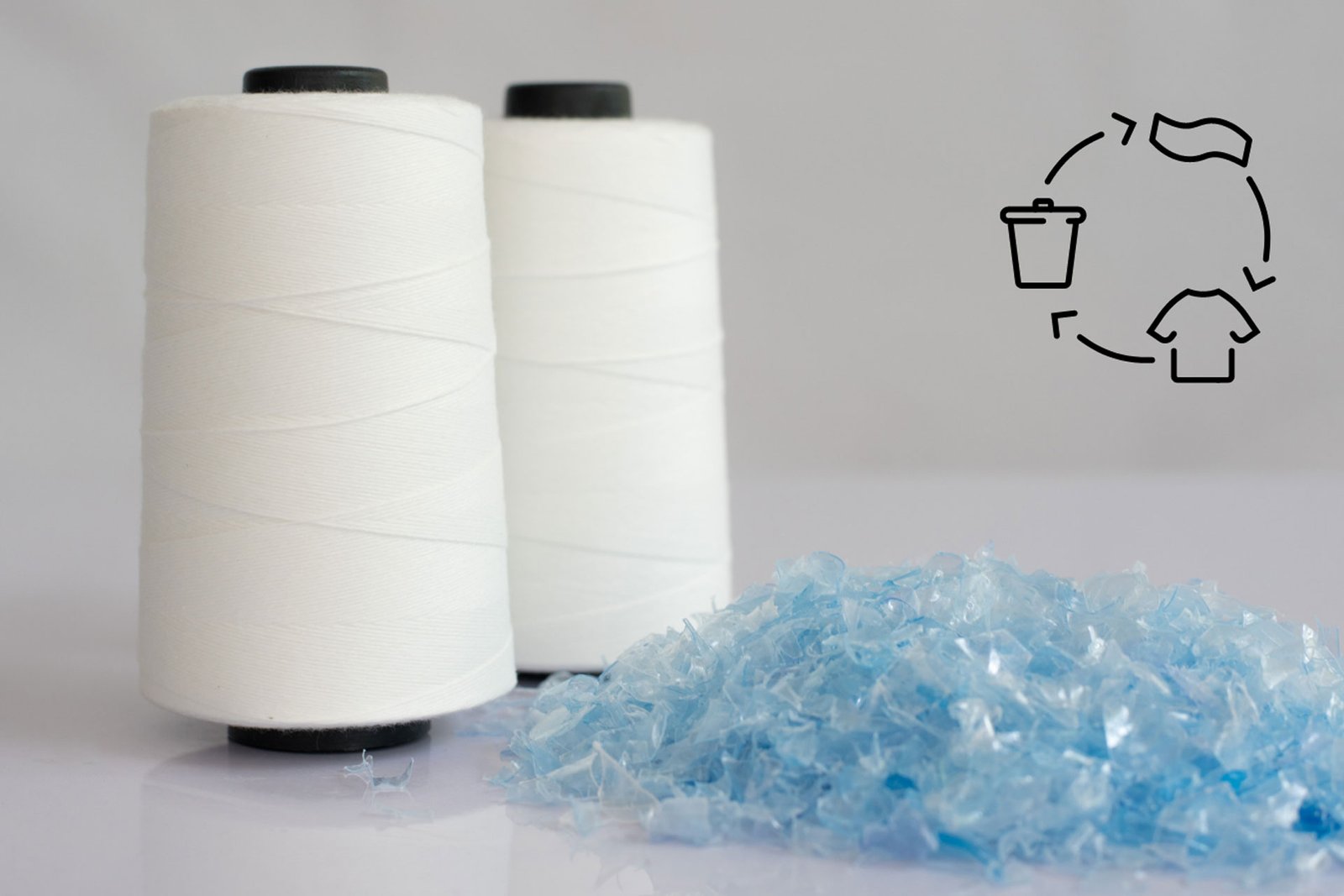 is polyester made of plastic