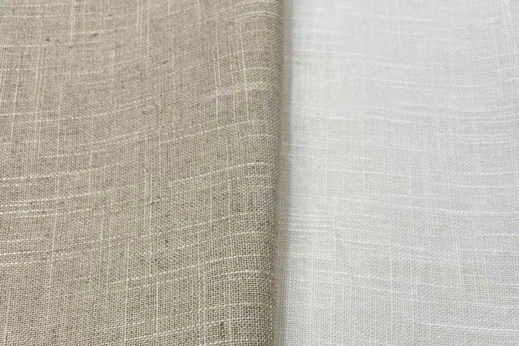 linen rayon blend fabric