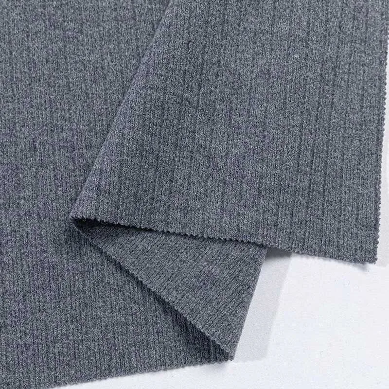 Merino Wool Rib Fabric merino wool rib knit fabric
