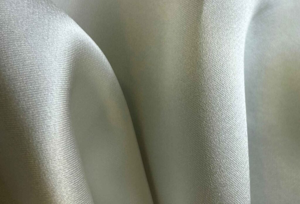 silk and viscose fabric