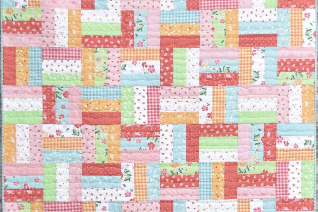 the rail fence quilt