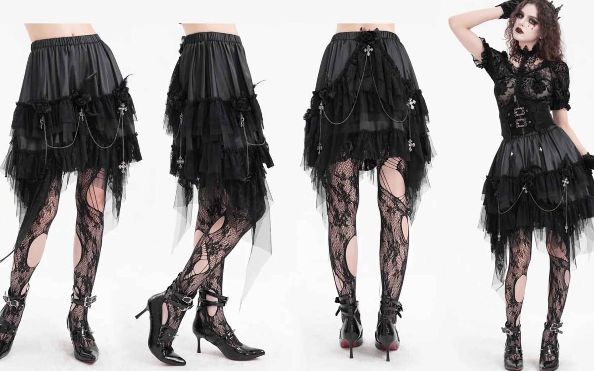 Chic and Edgy: Creative Ways to Use Black Tulle Fabric
