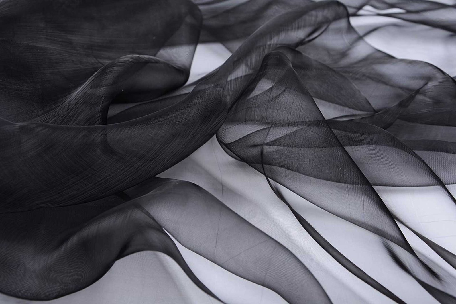 Black Organza Fabric: Uses, Care & Styling Tips Black organza fabric
