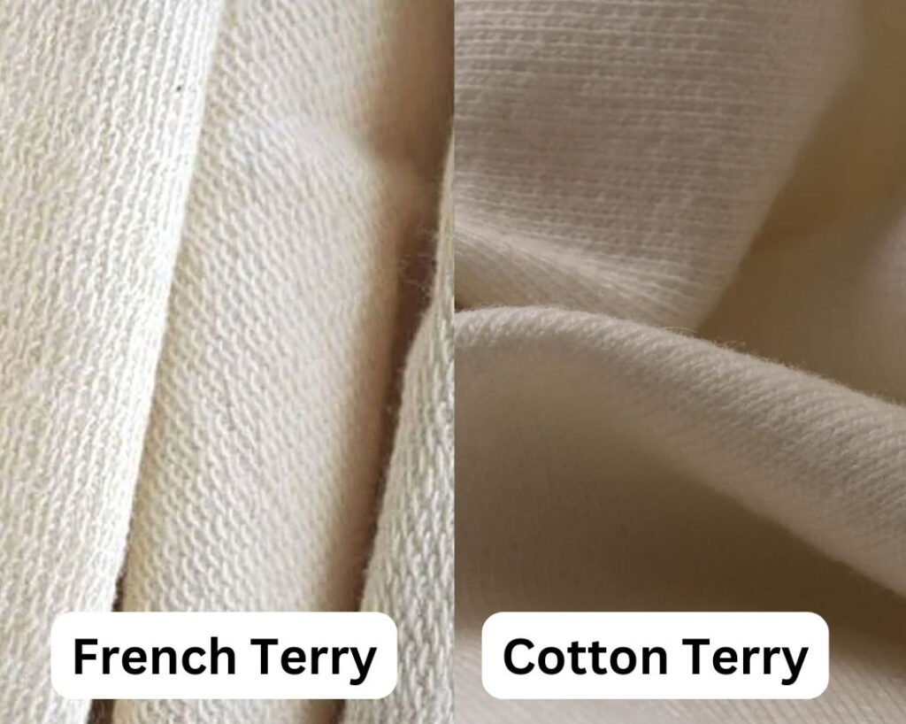 Cotton French Terry vs Blended French Terry