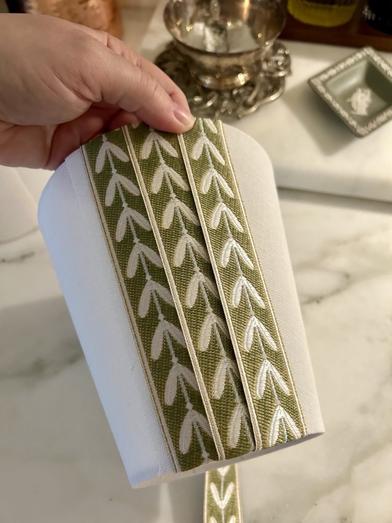 Decorate Lampshades with Woven Jacquard Ribbon