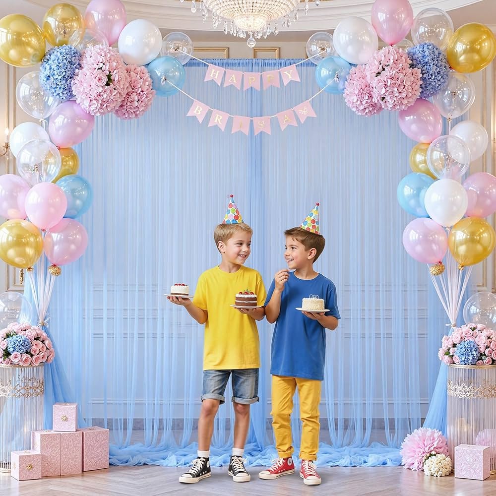 How to Create a Tulle Backdrop