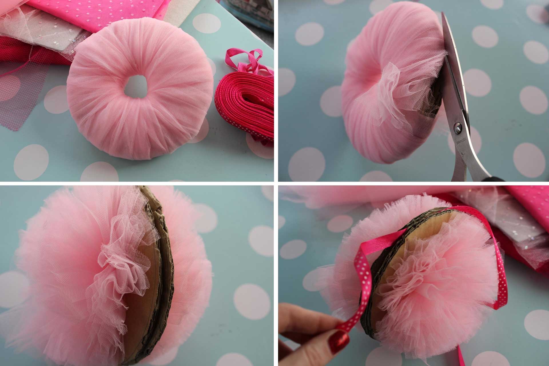 How to Make Tulle Puffs