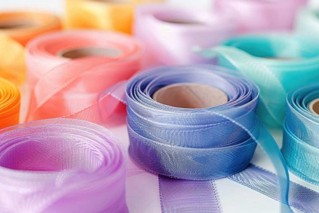 Organza ribbon