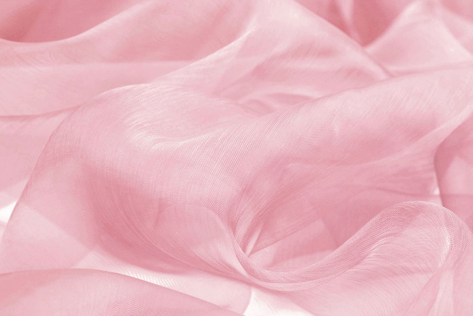 Pink Organza Fabric