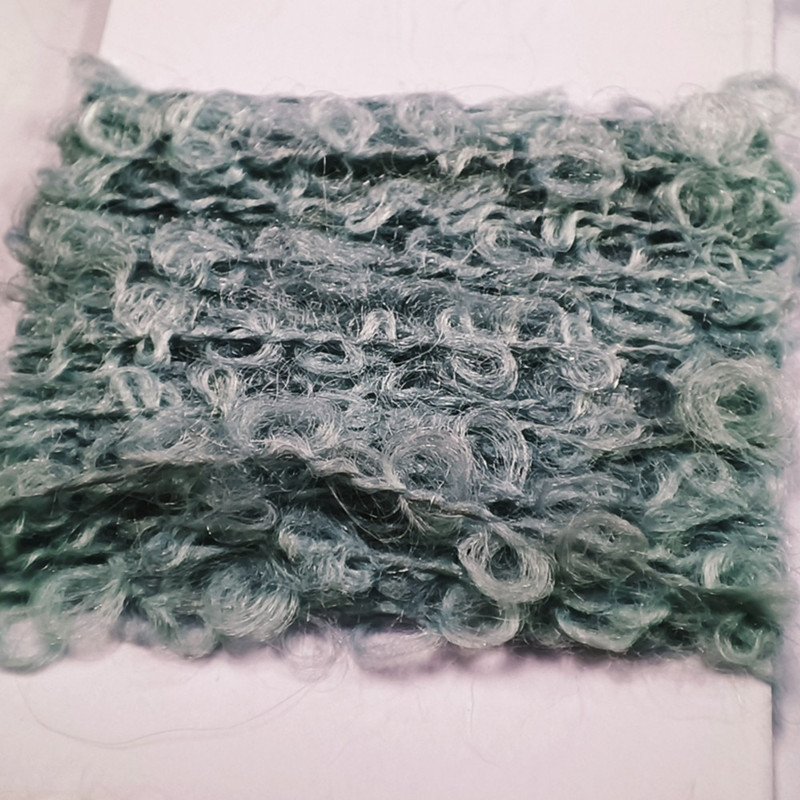 boucle fabric looped yarns