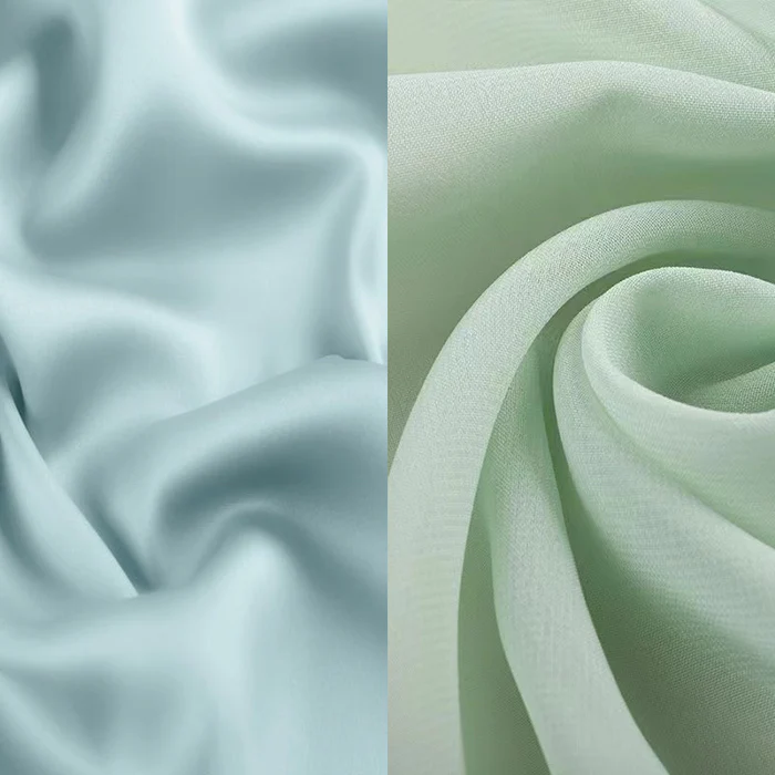 chiffon vs satin