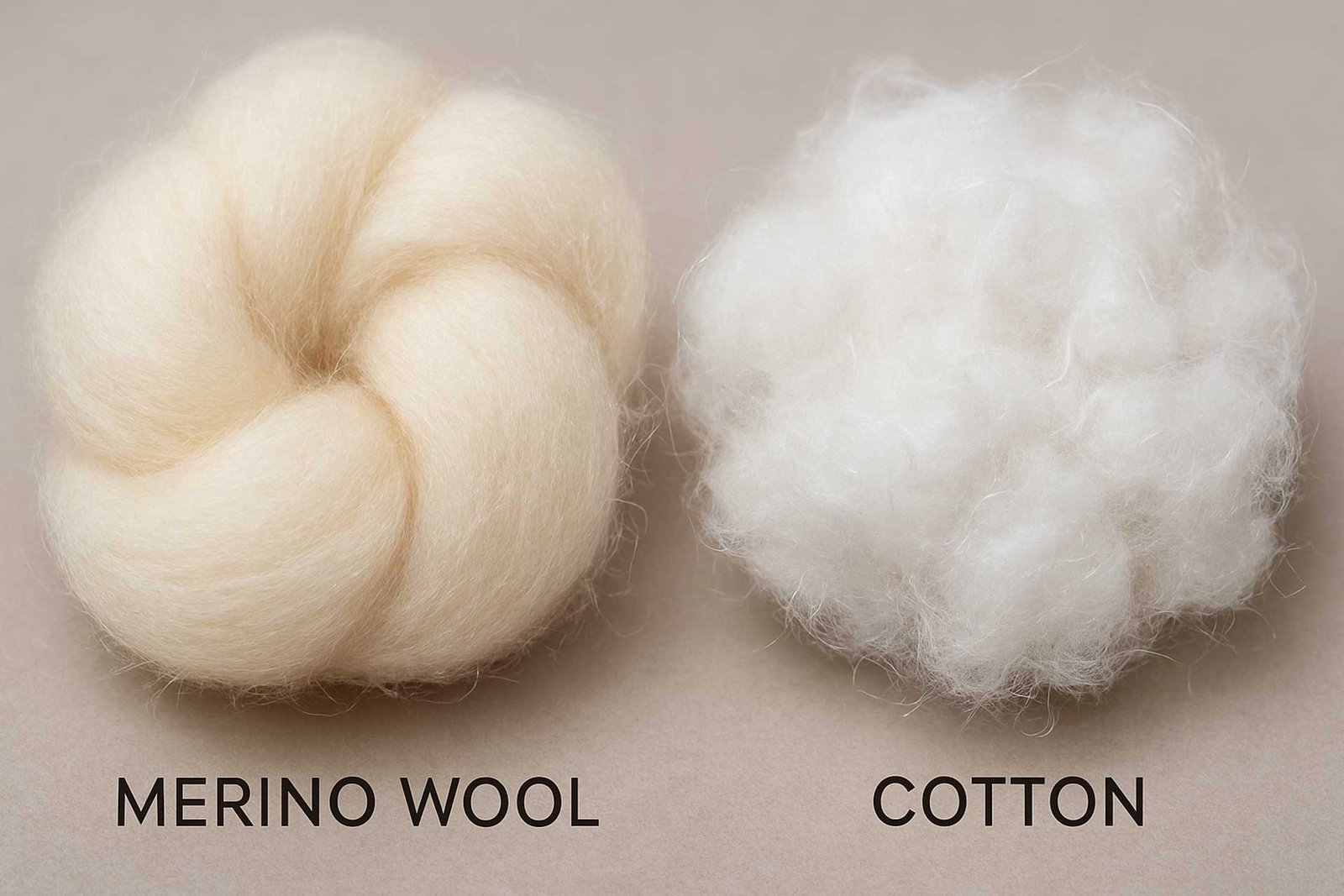 cotton yarn vs wool yarn