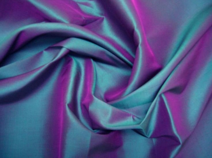 iridescent taffeta