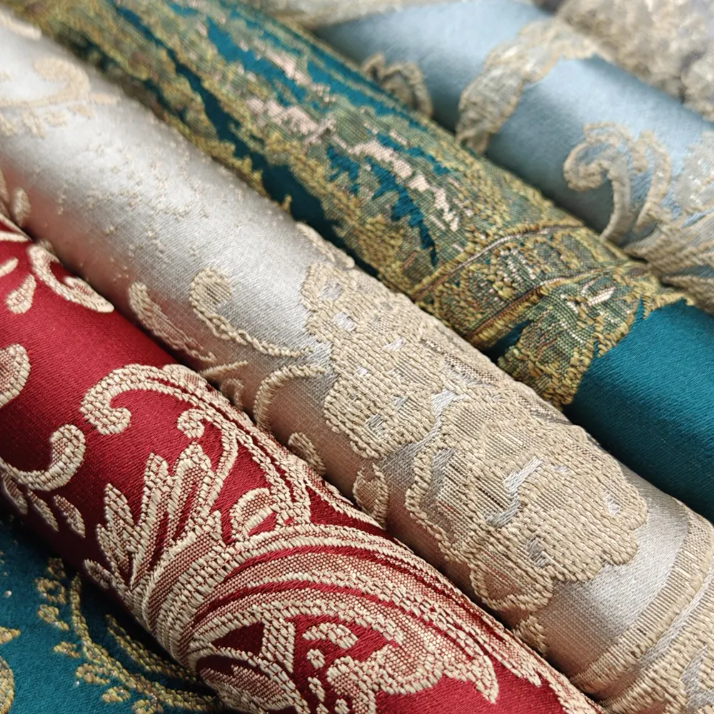 jacquard refers to a method of weaving patterns directly into fabric