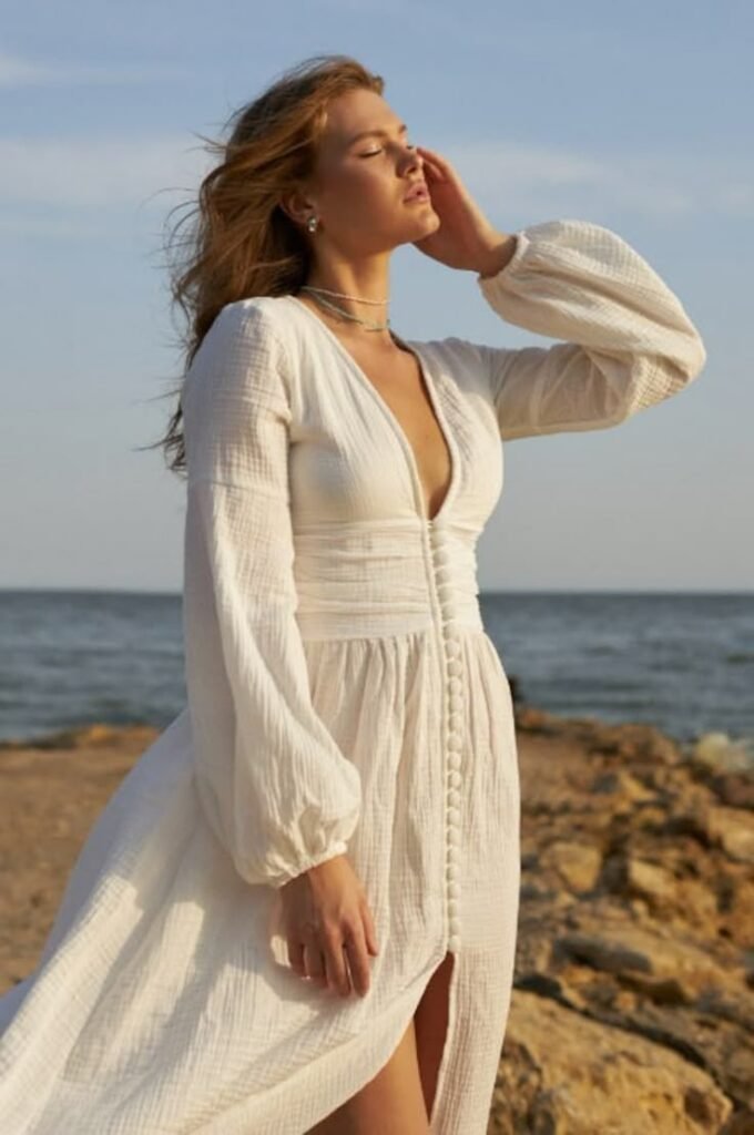 muslin summer dress