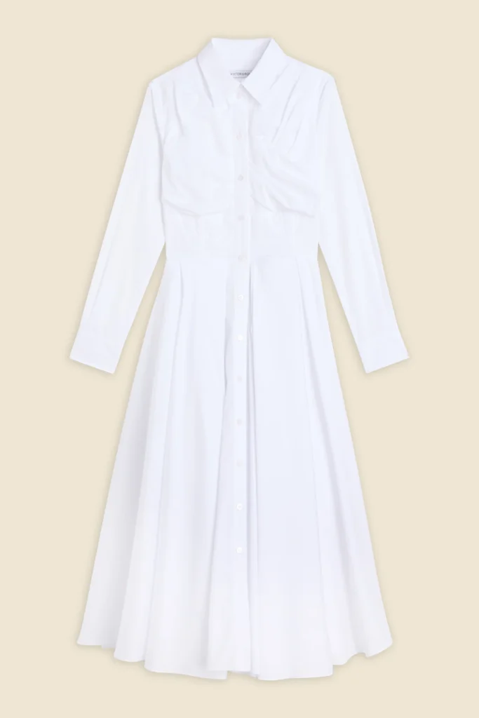 poplin shirt dress