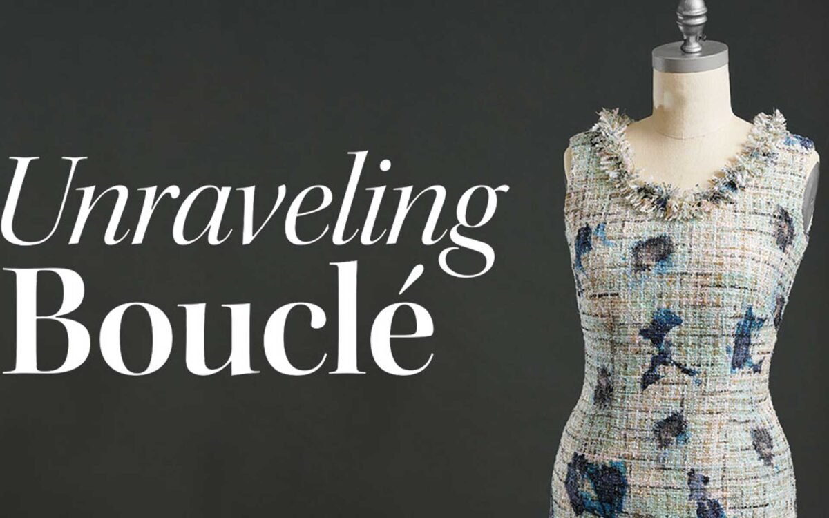 How to Sew with Bouclé: Tips for Creating Your Own Chanel-Inspired Jacket