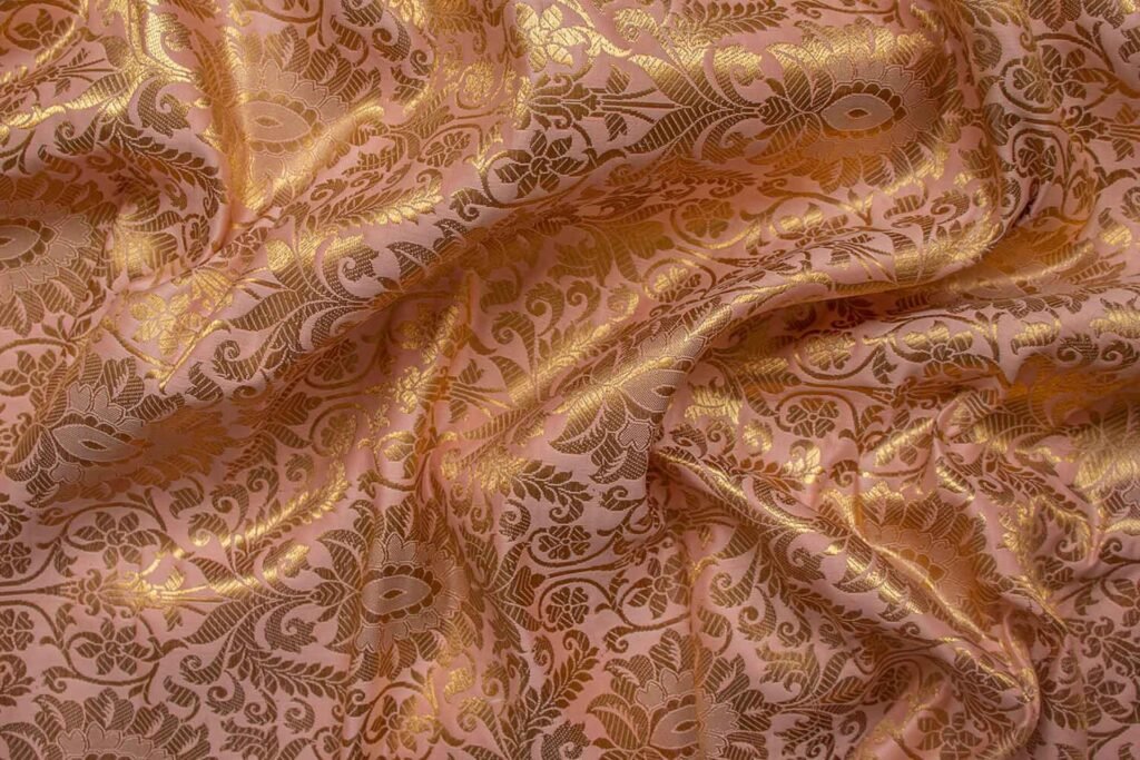 silk brocade fabric