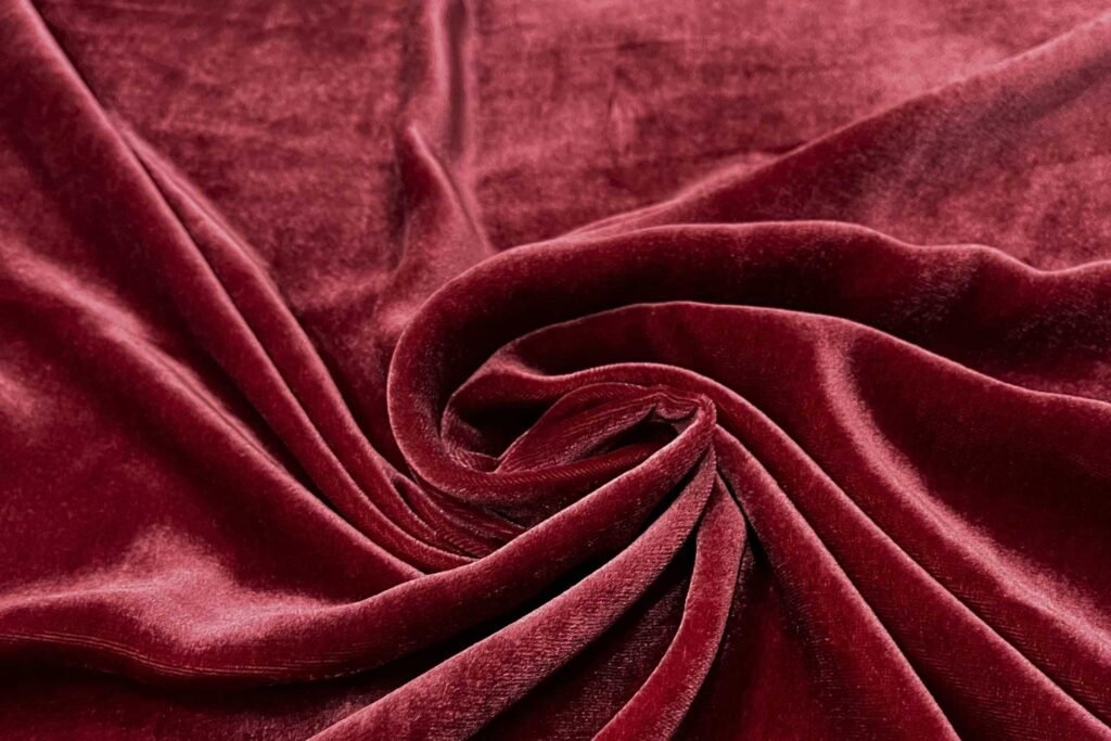 silk velvet fabric