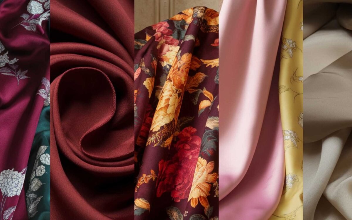 Types of Silk Fabric: 15 Most Common Silk Weaves Explained