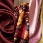 types of silk fabric