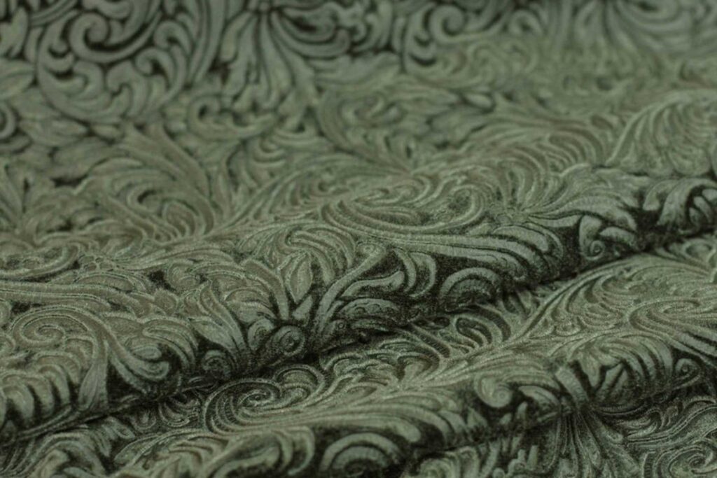 Embossed Velvet Fabric