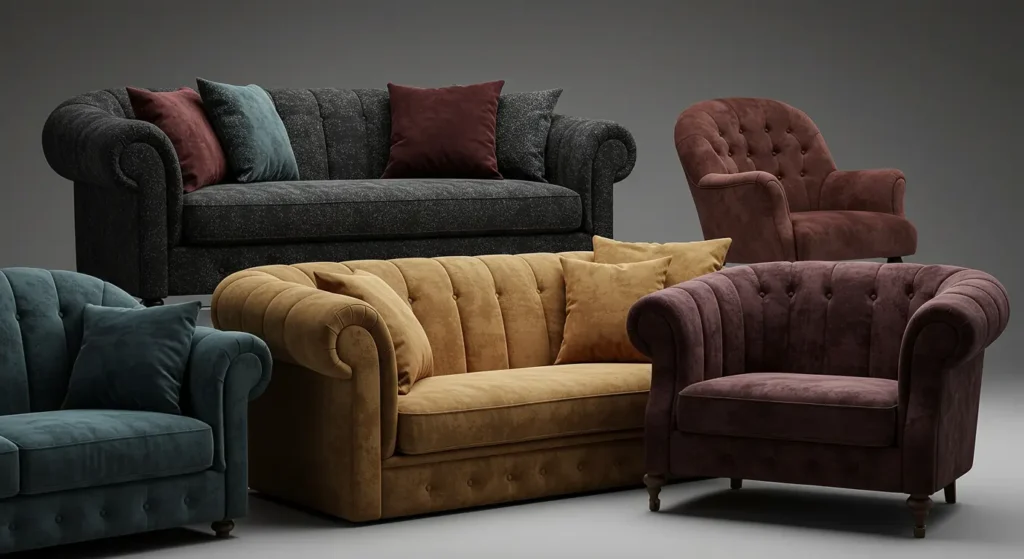 Velvet Fabric for Sofa