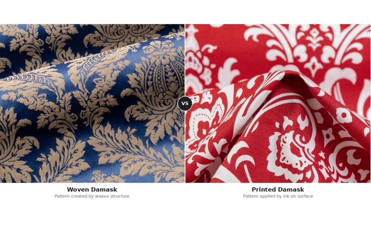 Real Damask vs Printed Imitation: The Difference the Industry Doesn't Want You to Know