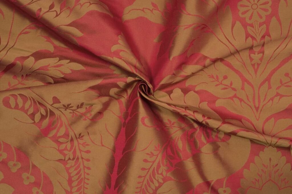 silk damask fabric