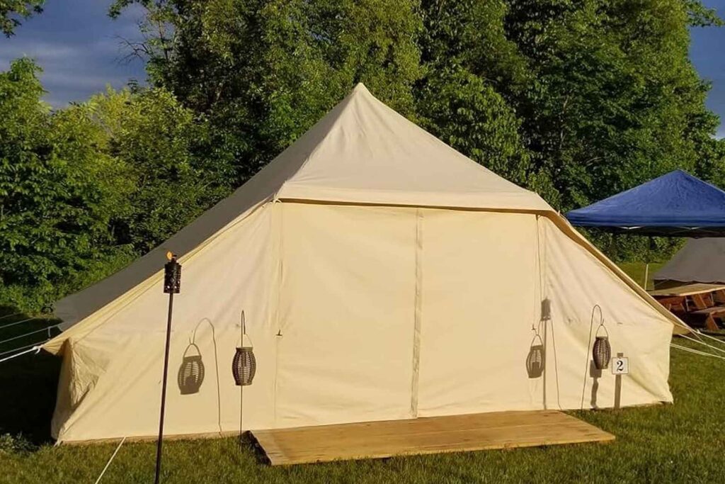 waterproof tent canvas