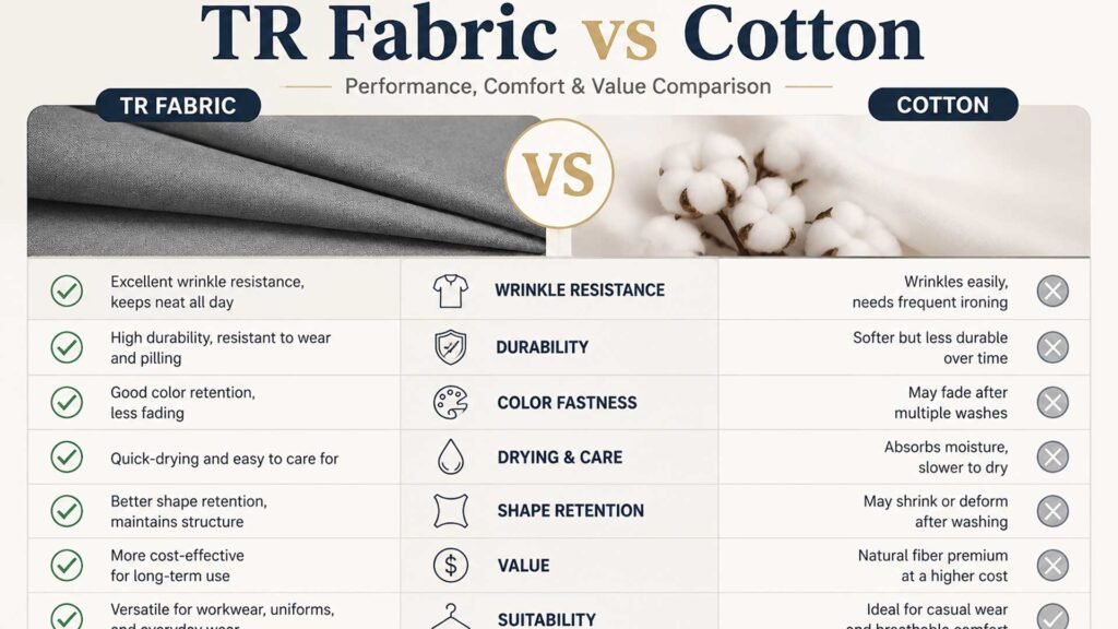 TR Fabric vs Cotton