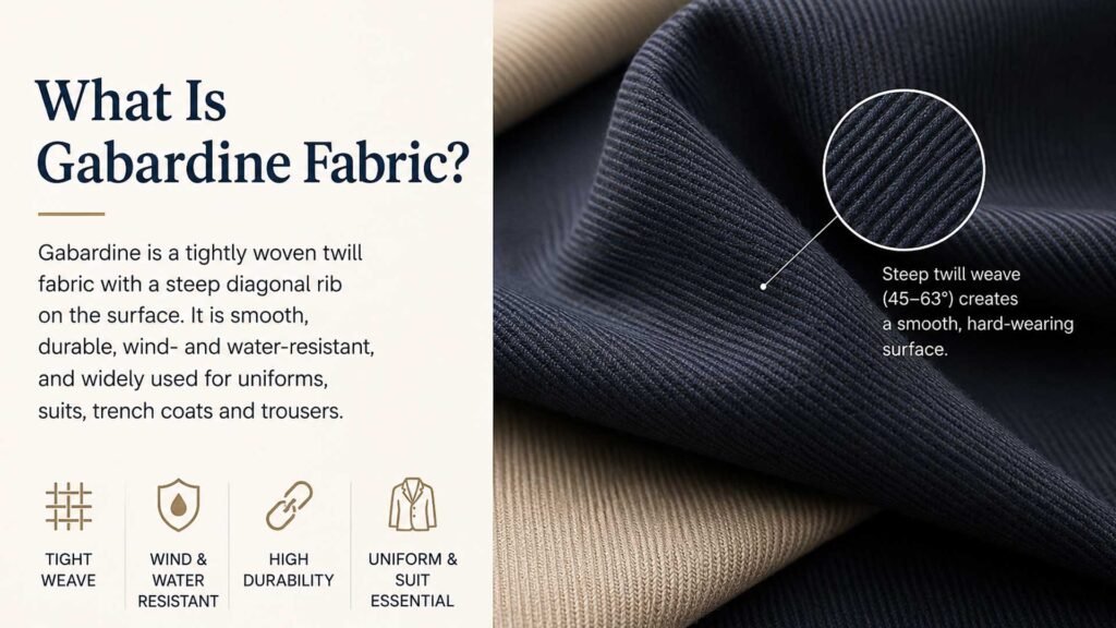 What Is Gabardine Fabric