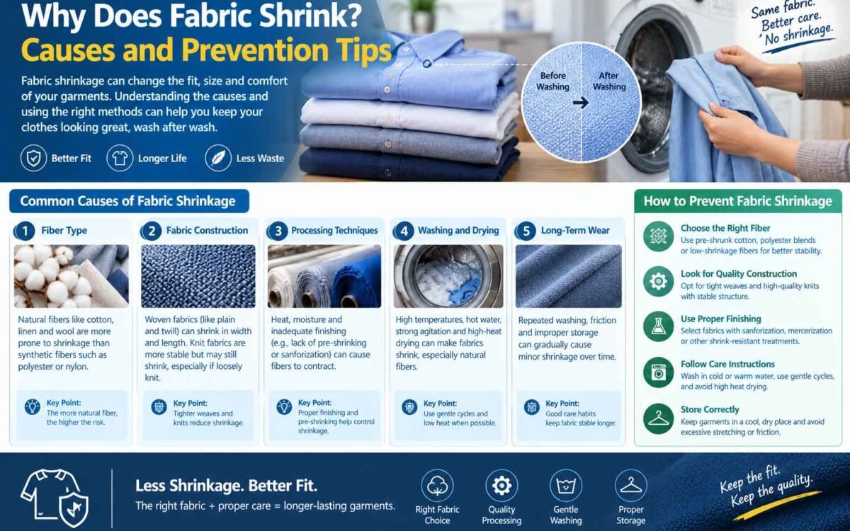 Fabric Shrinkage: What Causes It and How to Prevent It