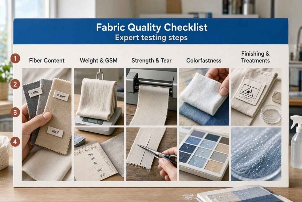 How to Test Fabric Quality Before Ordering