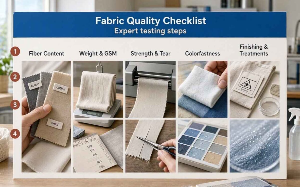 How to Test Fabric Quality Before Ordering: A Comprehensive Guide